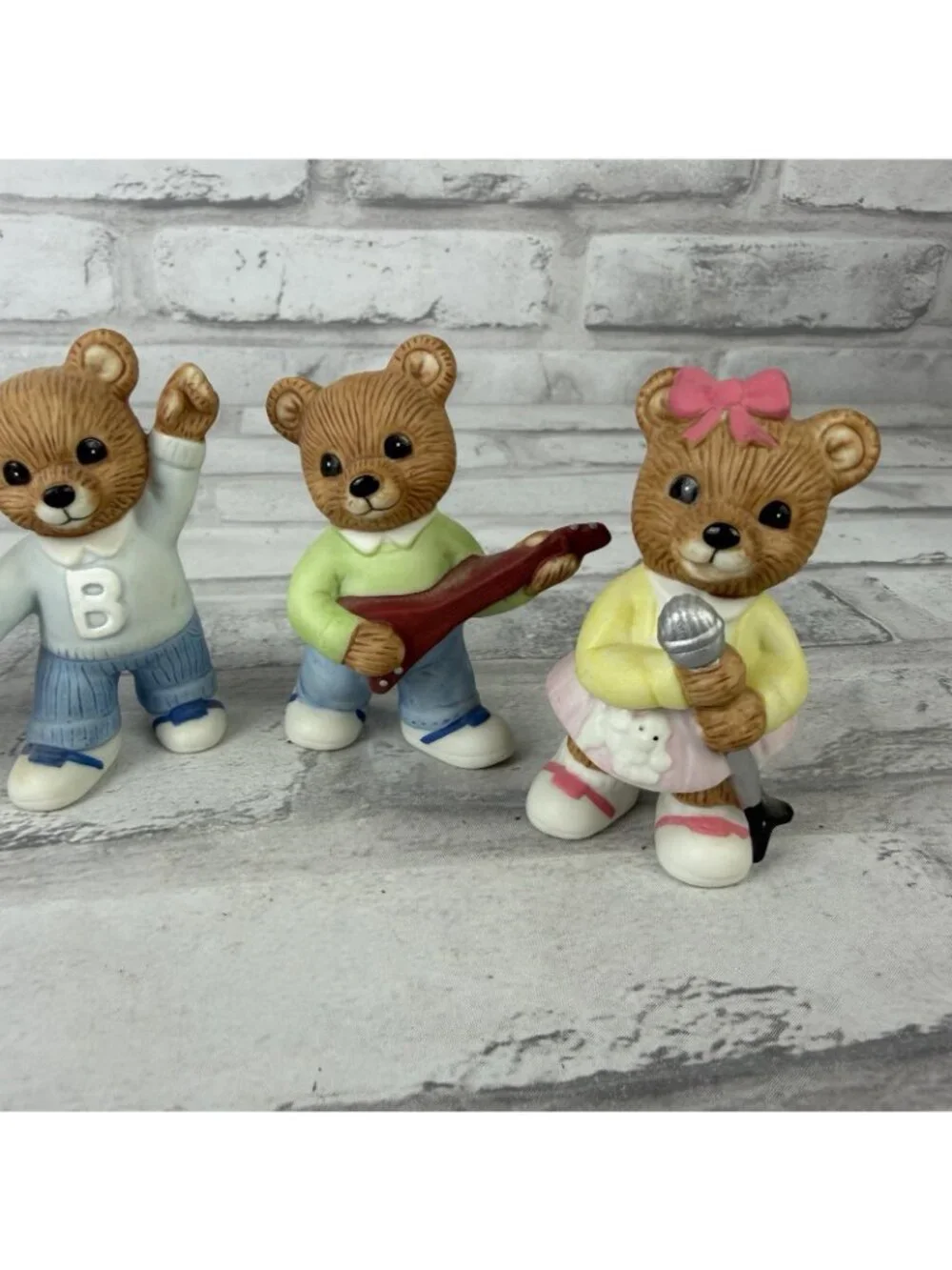 Homco #1421 Bear Figurines 
